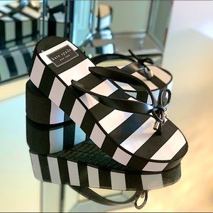 Kate Spade New York Wedge Flip Flop Sandals